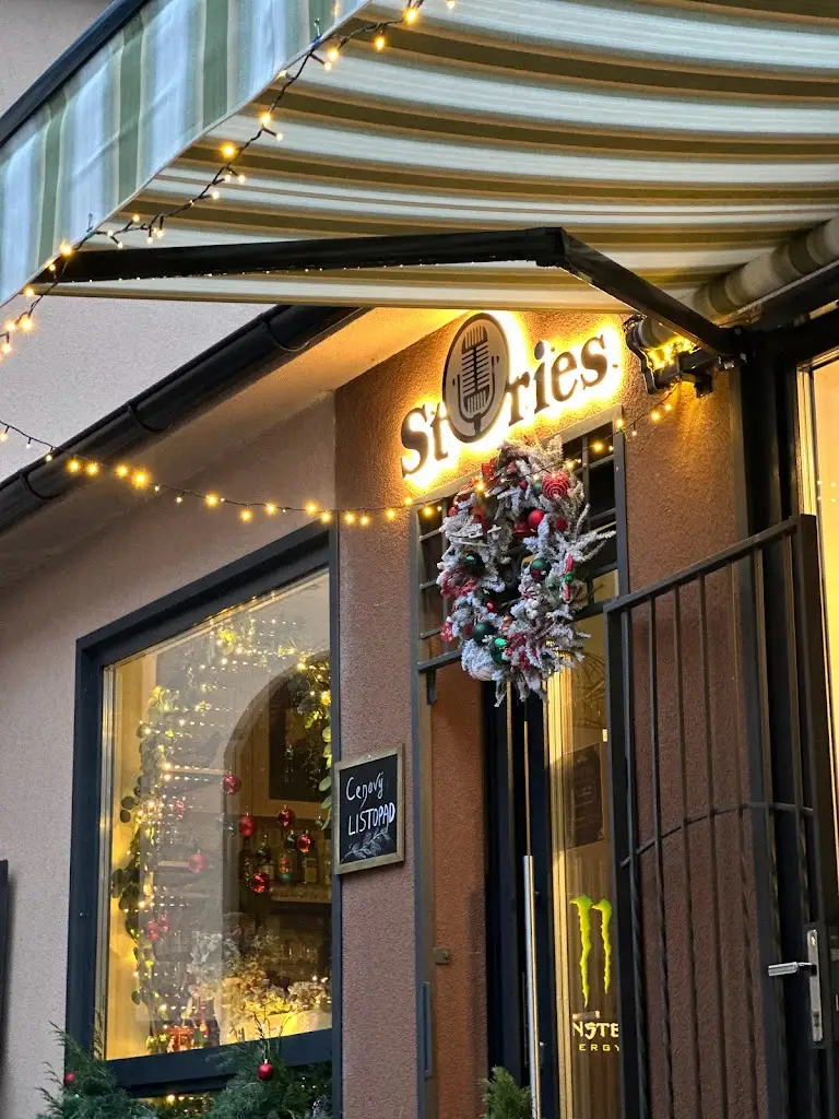 STORIES RESTOBAR restaurant in Jirkov