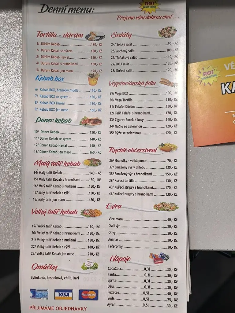 Menu_ROJ KEBAB HOUSE_Soběslav_image_1