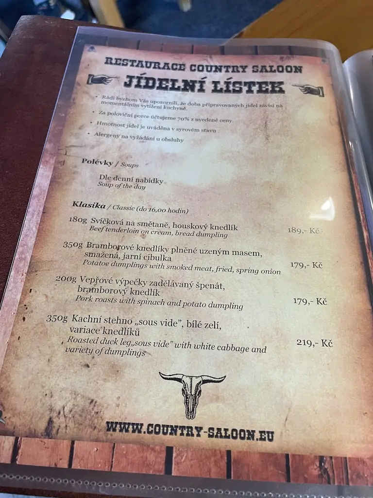 Menu_Country Saloon Řípec_Soběslav_image_3