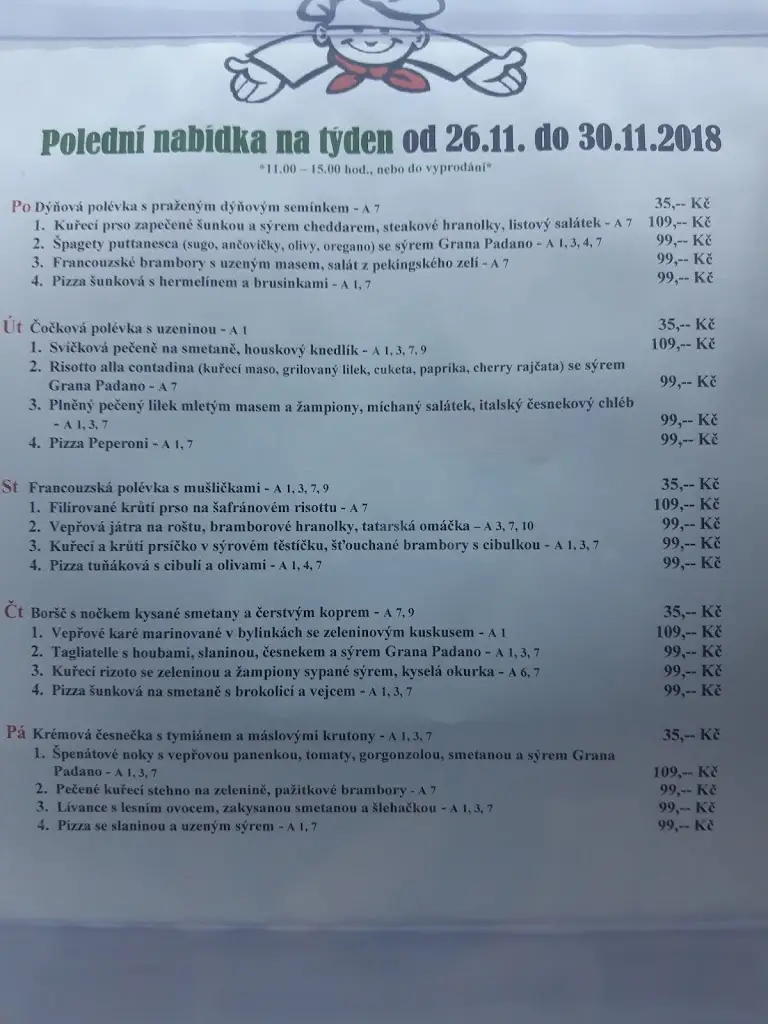 Menu_Milano pizzeria_Měcholupy_image_1