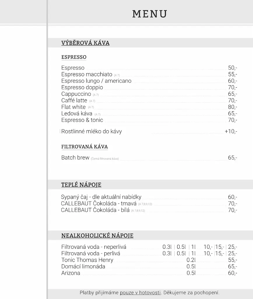 Menu_Kinárna Soběslav_Soběslav_immagine_1