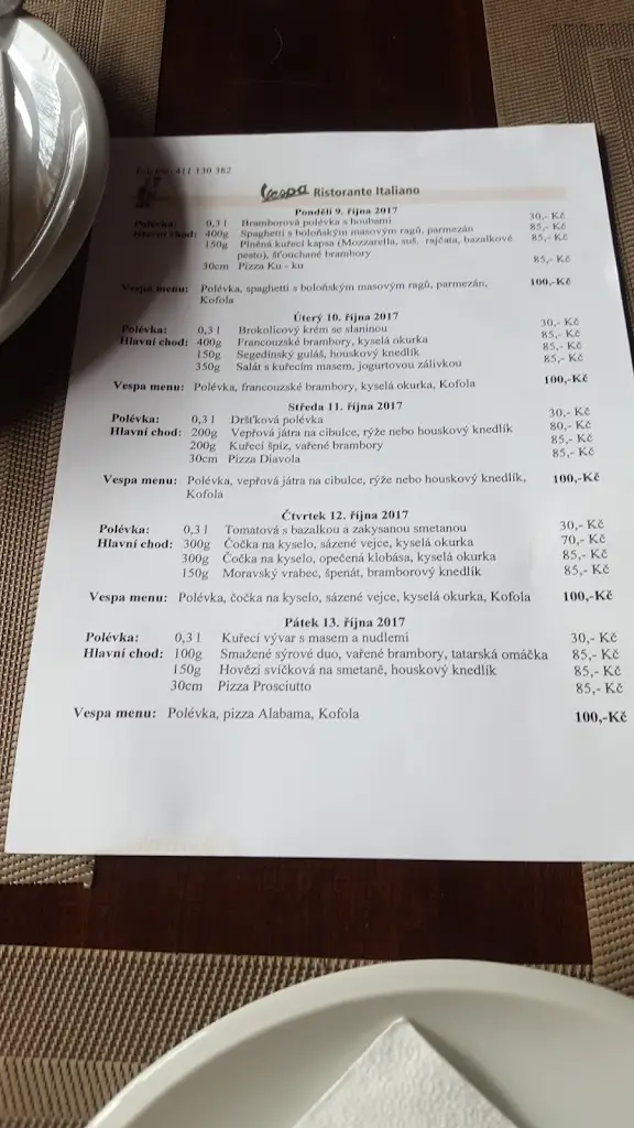 Menu_Vespa Ristorante Italiano_Postoloprty_image_3