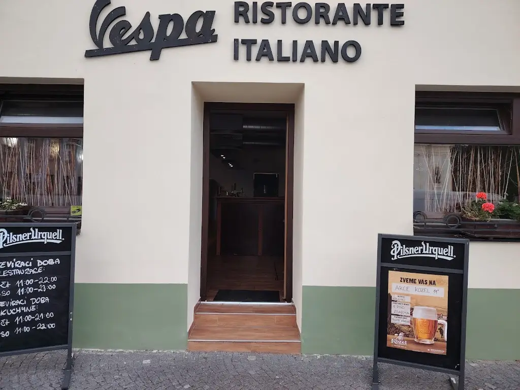 Vespa Ristorante Italiano restaurant in Postoloprty