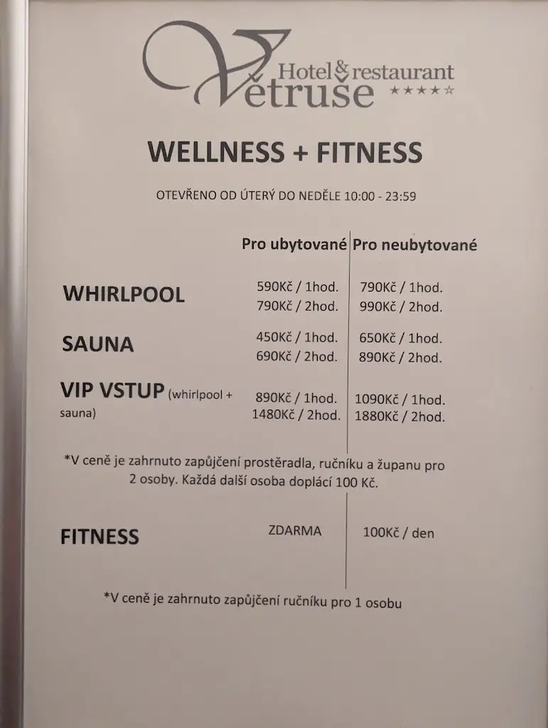 Menu_Restaurant Větruše_Okres Ústí nad Labem_immagine_3