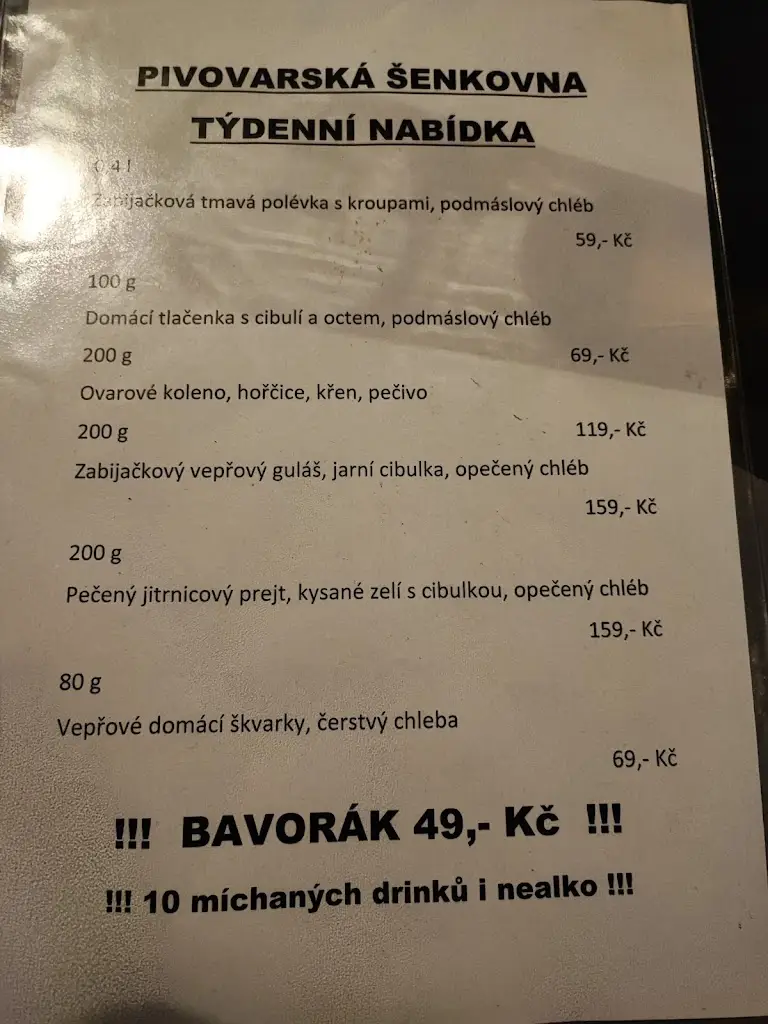 Menu_Pivovarská šenkovna_Okres Ústí nad Labem_image_4