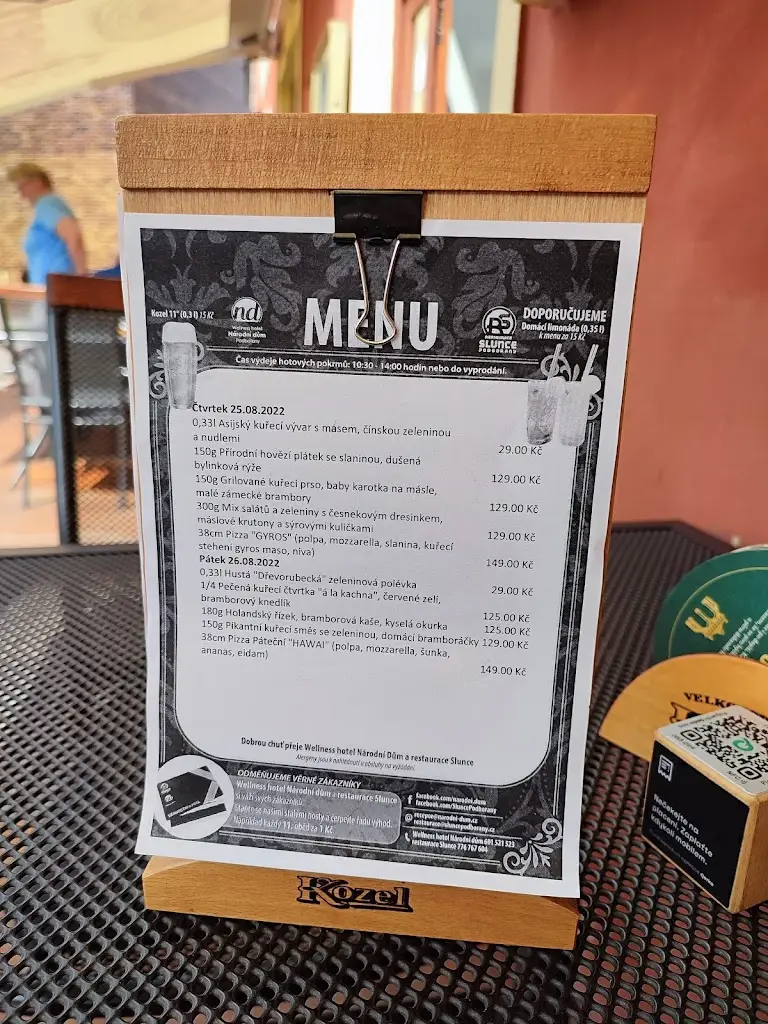 Menu_Restaurace Slunce Podbořany_Podbořany_image_1