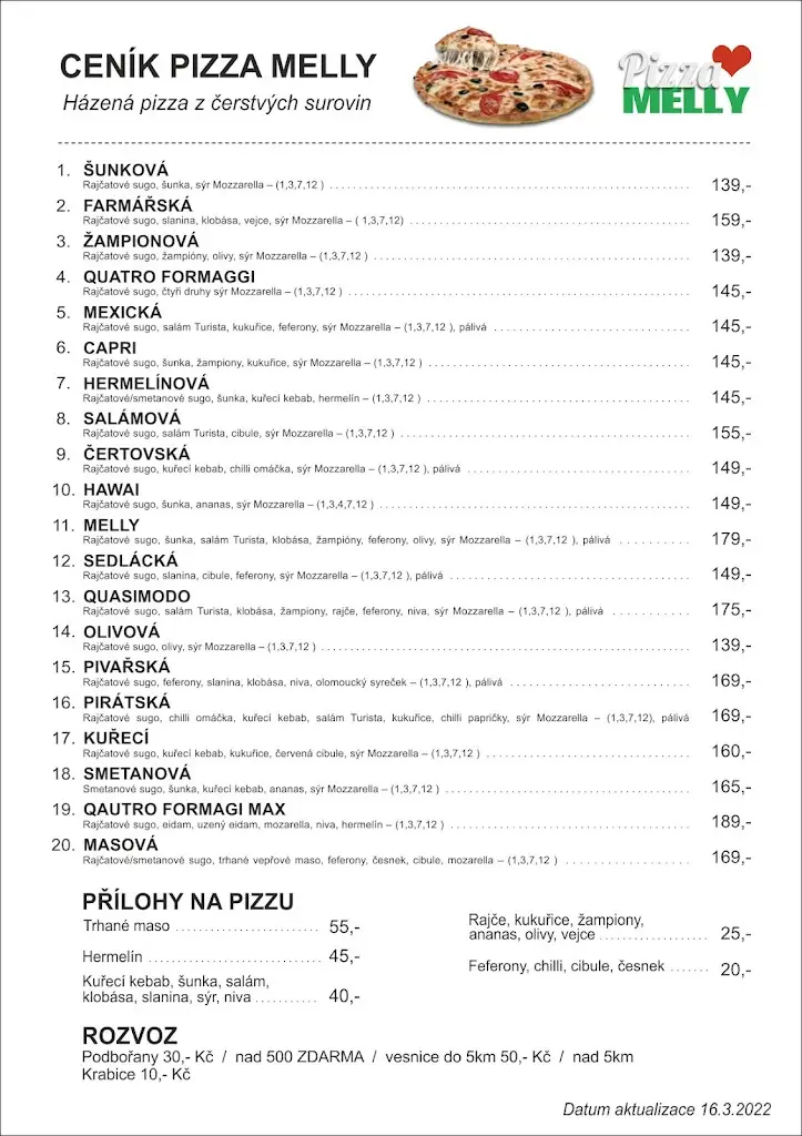 Menu_Pizza Melly_Podbořany_image_2