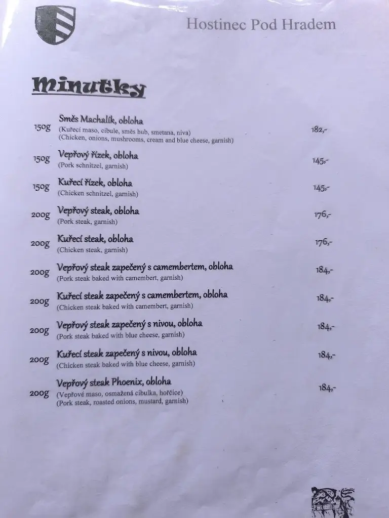 Menu_Hostinec Pod Hradem_Perštejn_image_1