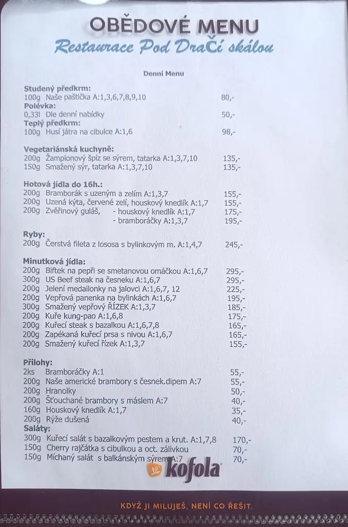 Menu_Restaurace a penzion Pod Dračí skálou_Perštejn_image_1