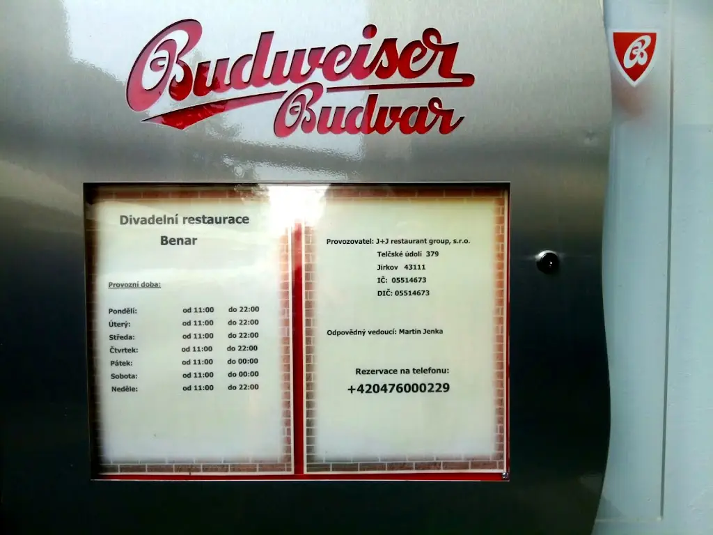 Menu_Divadelní Restaurace Benar_Litvínov_image_1