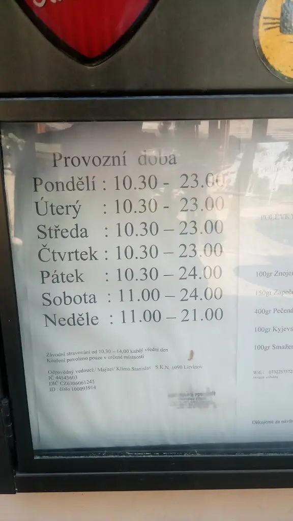 Menu_Podloubí_Litvínov_immagine_1