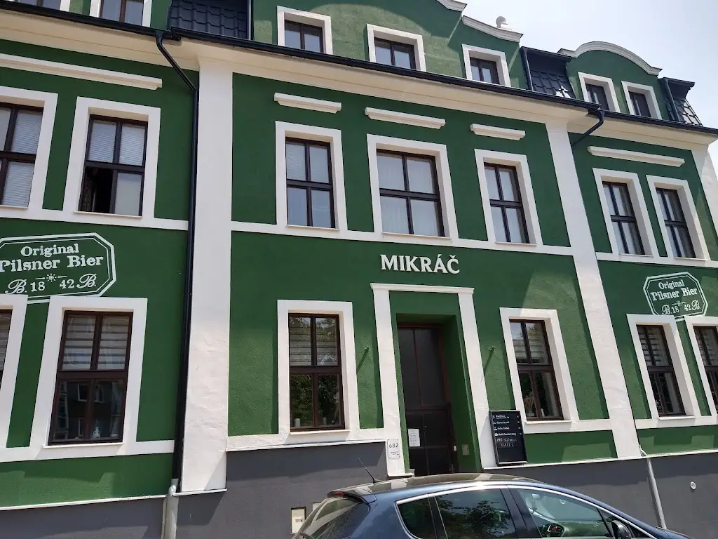 Mikráč restaurant in Litvínov