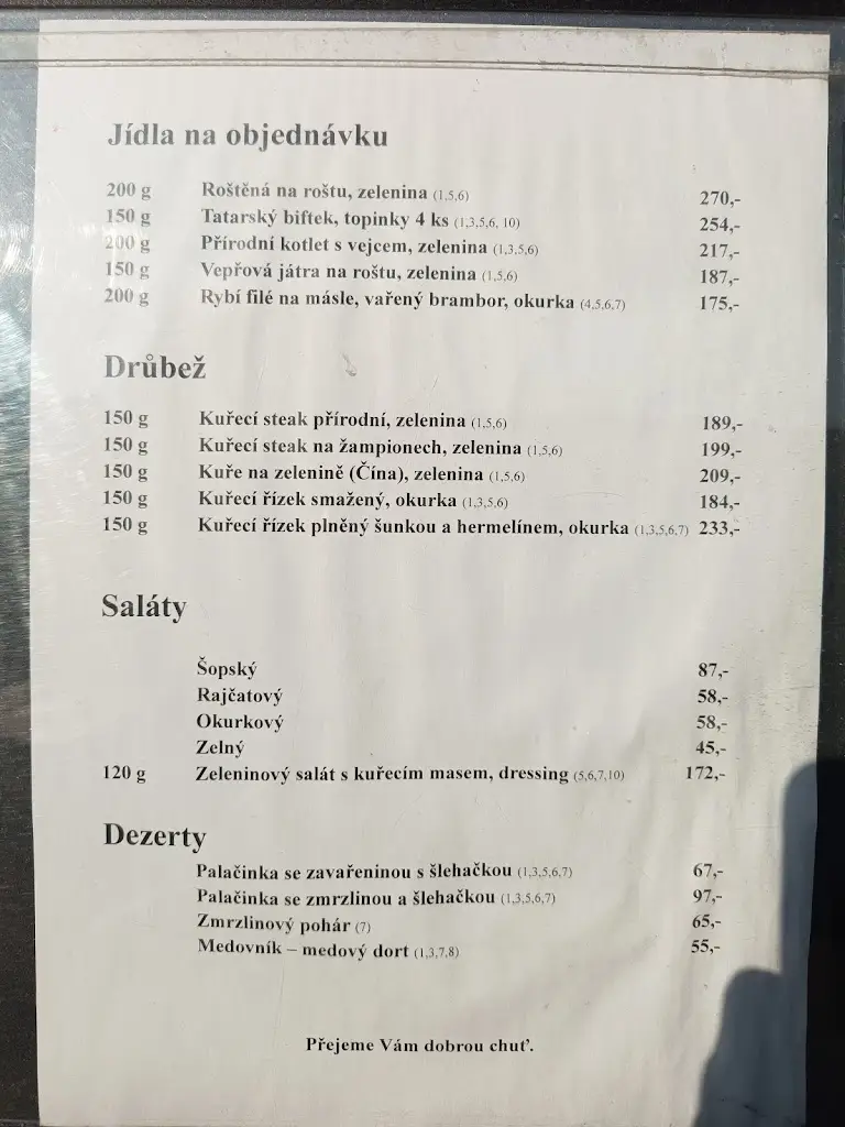 Menu_Motorest Velemín_Velemín_image_1