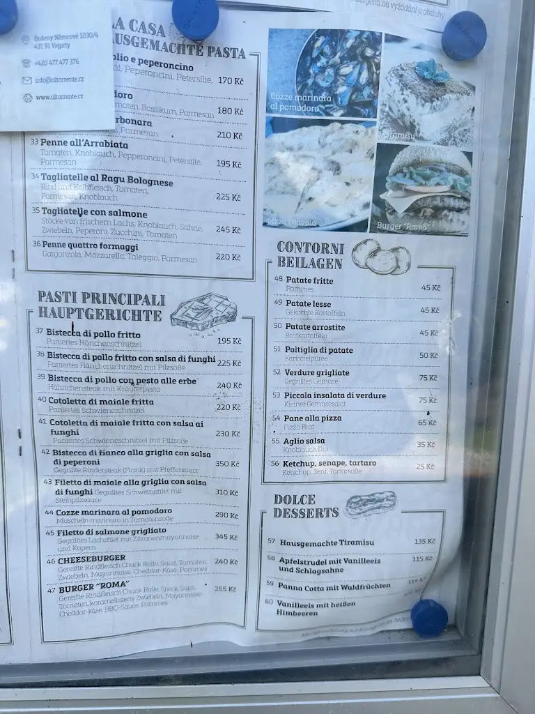 Menu_Ristorante Pizzeria Al Torrente_Vejprty_image_2