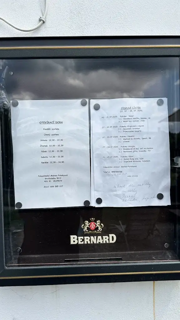 Menu_Restaurace U Andreje_Vejprty_image_1