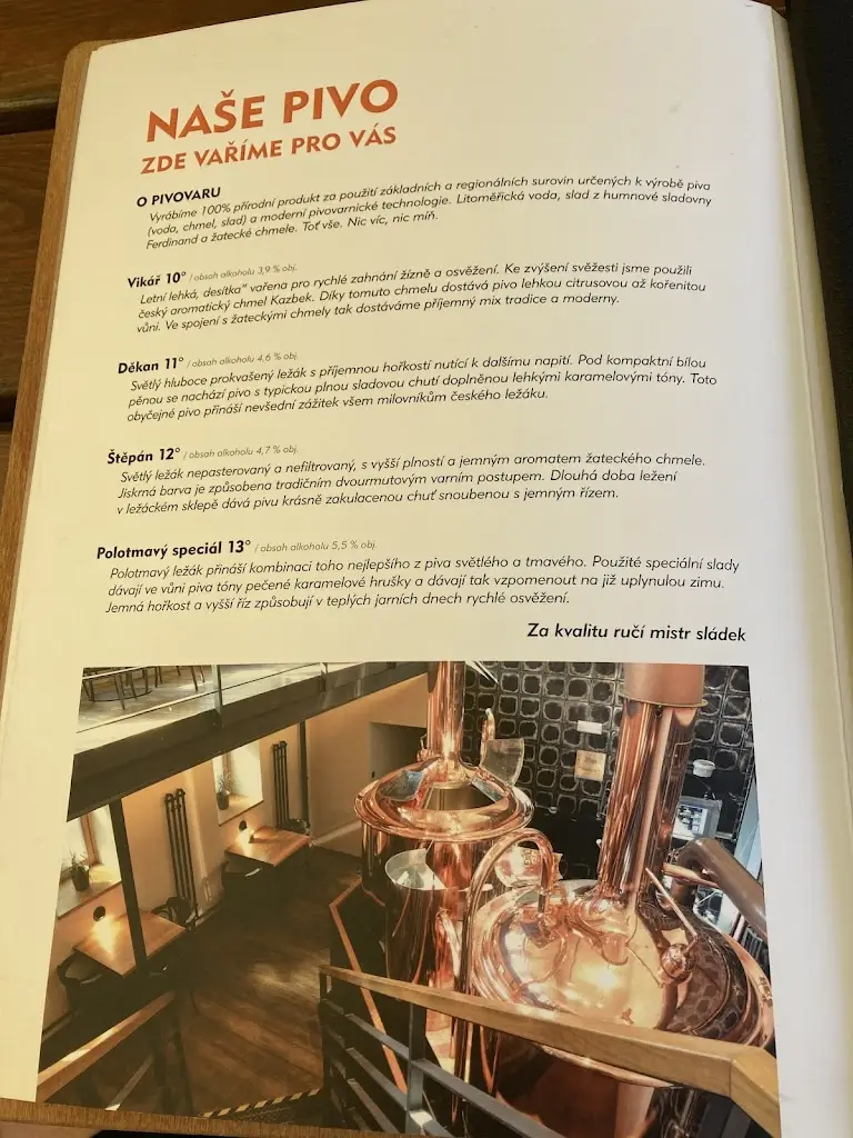 Menu_Biskupský pivovar U sv. Štěpána_Žitenice_image_4