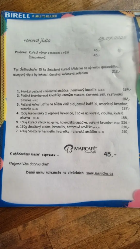 Menu_Restaurace Rozhled_Teplice_image_2