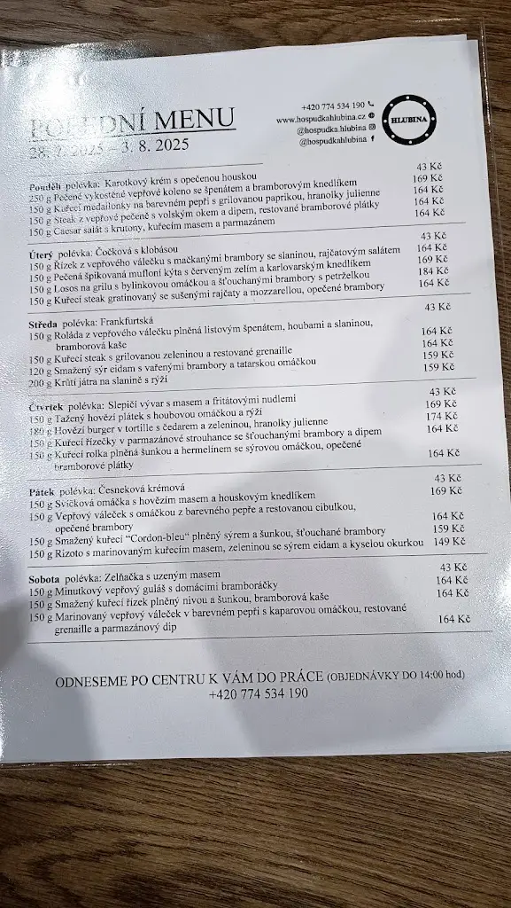 Menu_Hospůdka Hlubina_Teplice_image_1