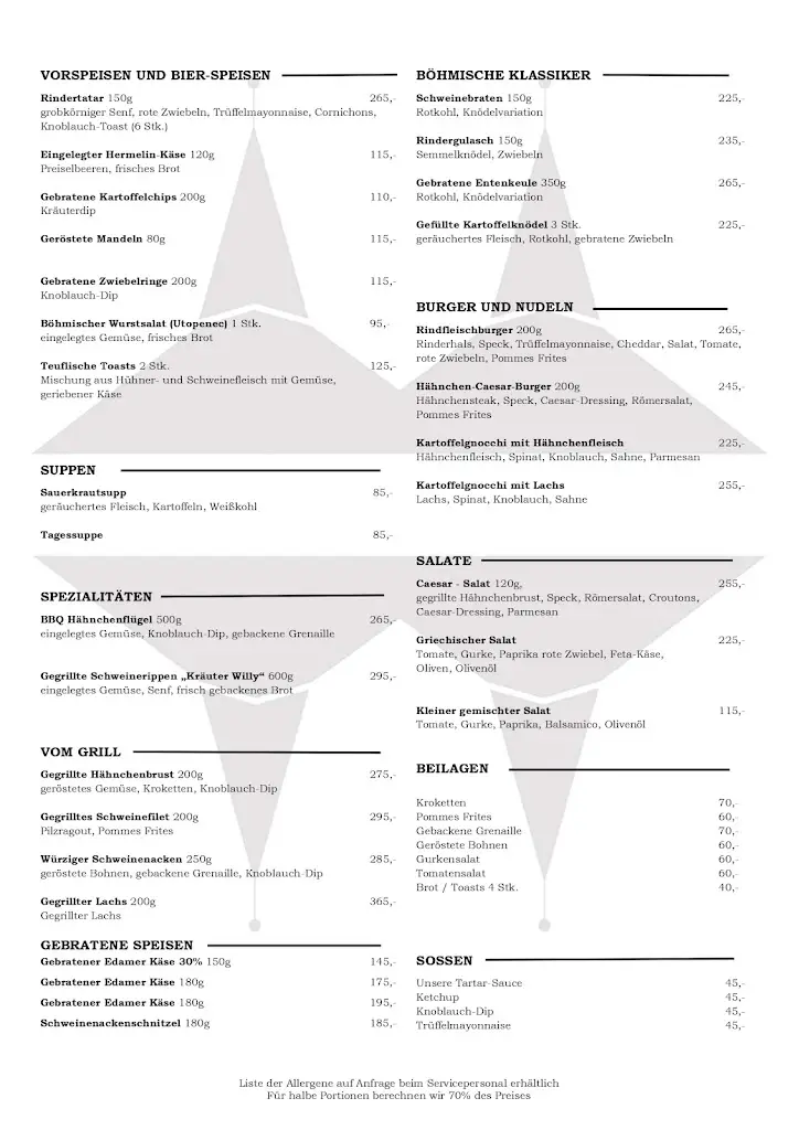 Menu_Restaurace VĚŽIČKY_Teplice_image_1