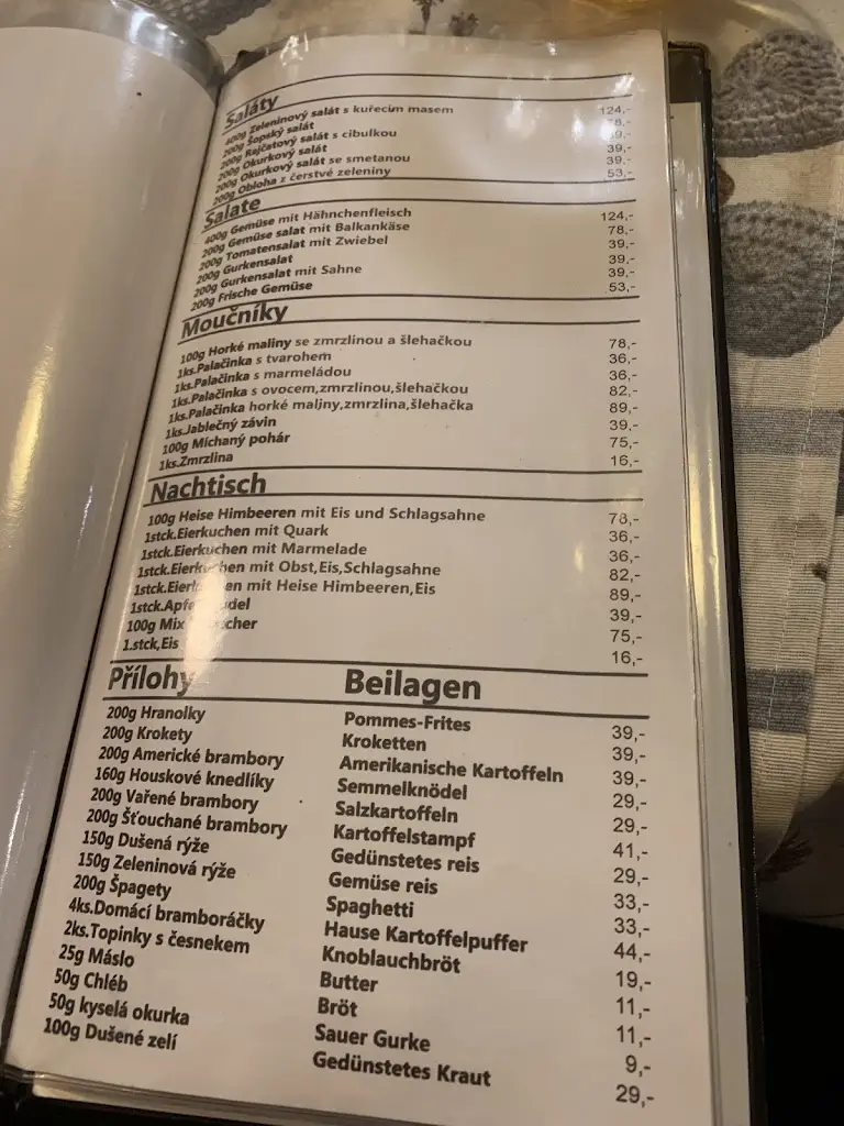 Menu_Morávkovi Restaurace U Karlů_Šluknov_image_2