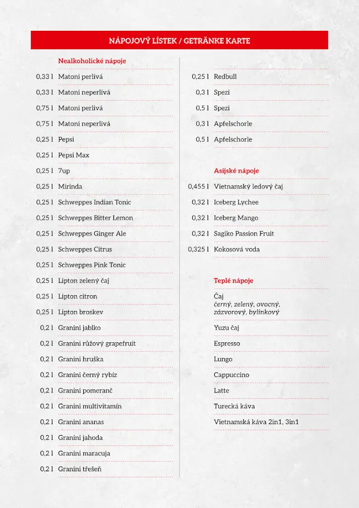 Menu_Richard Restaurant_Šluknov_image_1