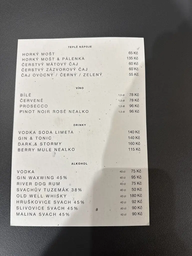 Menu_Café 519_Bílovice_image_1