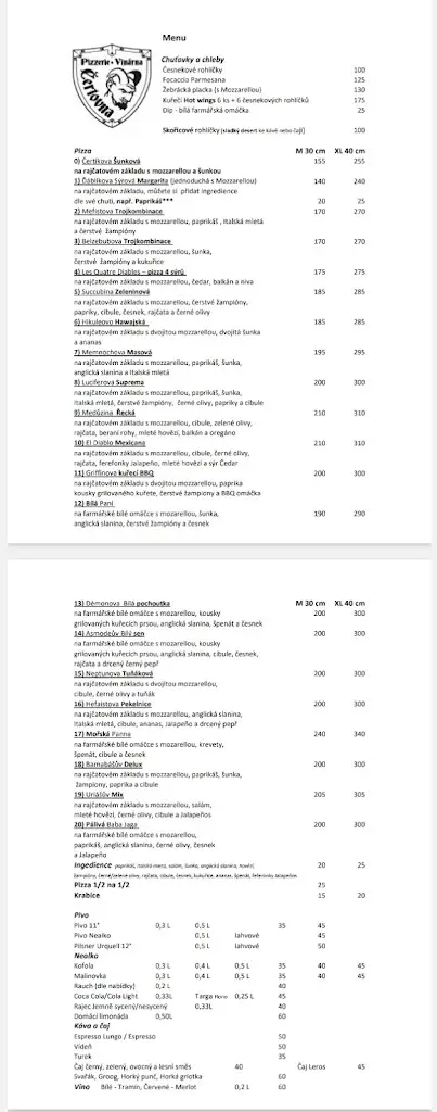 Menu_Pizzerie Čertovna_Úštěk_image_4
