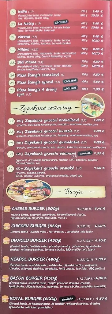 Menu_Neapol Pub Bánov_Bánov_image_2