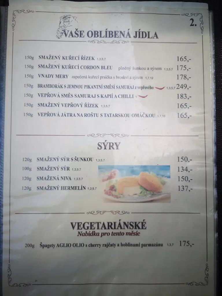 Menu_U Medvěda_Žatec_image_2