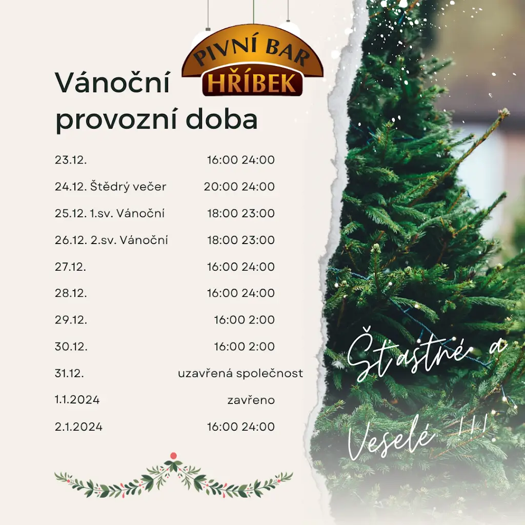 Menu_Pivní Bar Hříbek_Žatec_image_1