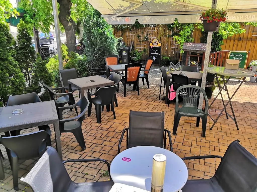 Pivní Bar Hříbek restaurant in Žatec