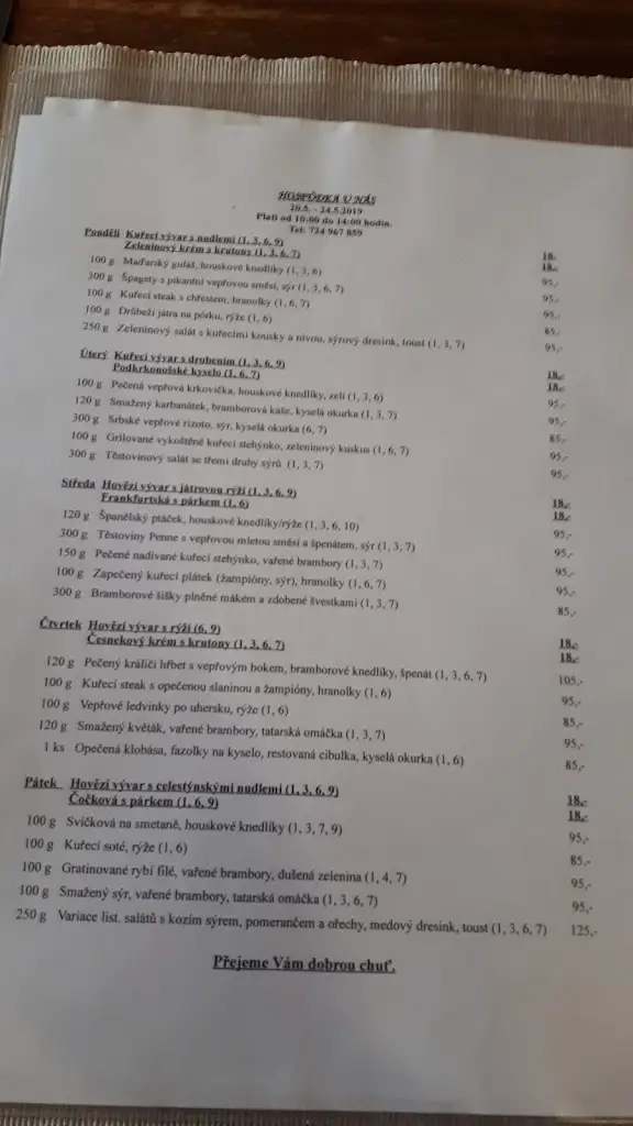 Menu_Hospůdka u nás_Žatec_image_2