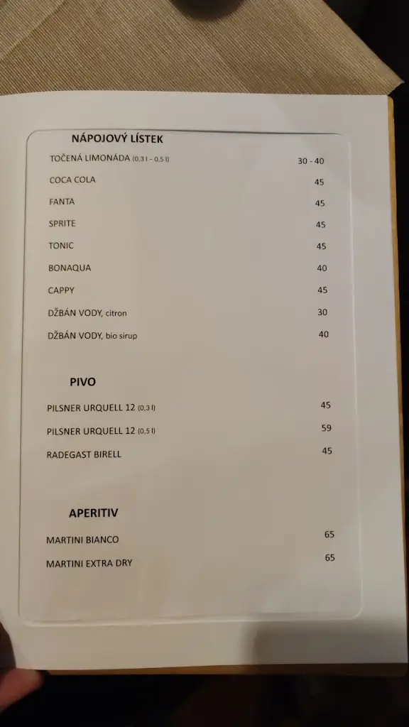 Menu_Restaurace Chalupa Bojkovice_Bojkovice_image_2