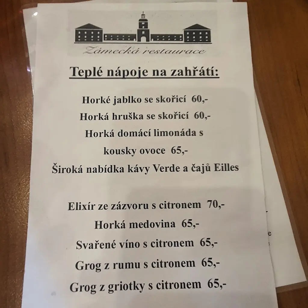 Menu_Zámecká restaurace - Roudnice nad Labem_Roudnice nad Labem_image_2