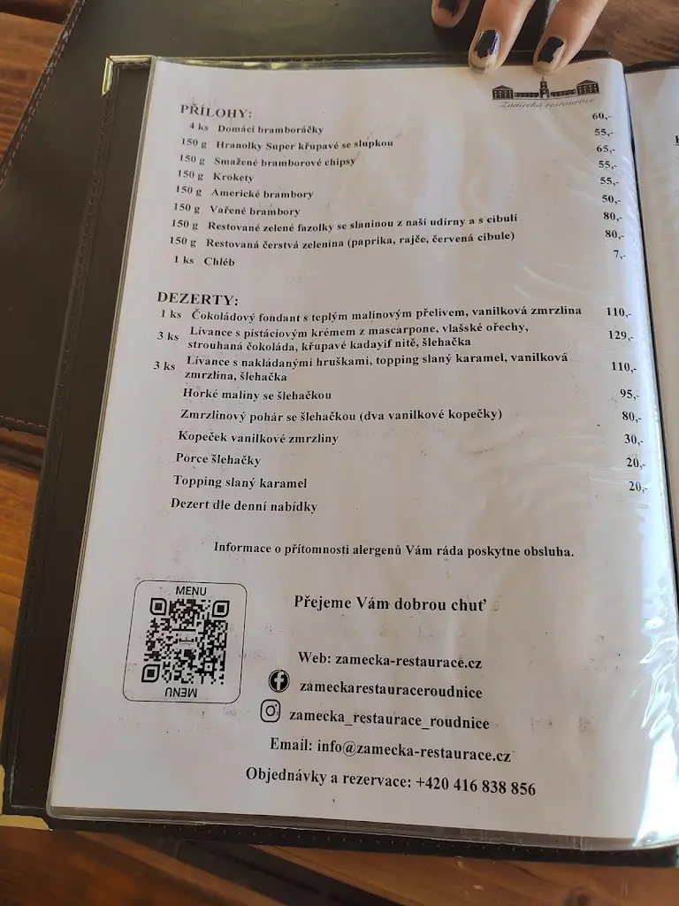 Menu_Zámecká restaurace - Roudnice nad Labem_Roudnice nad Labem_image_4