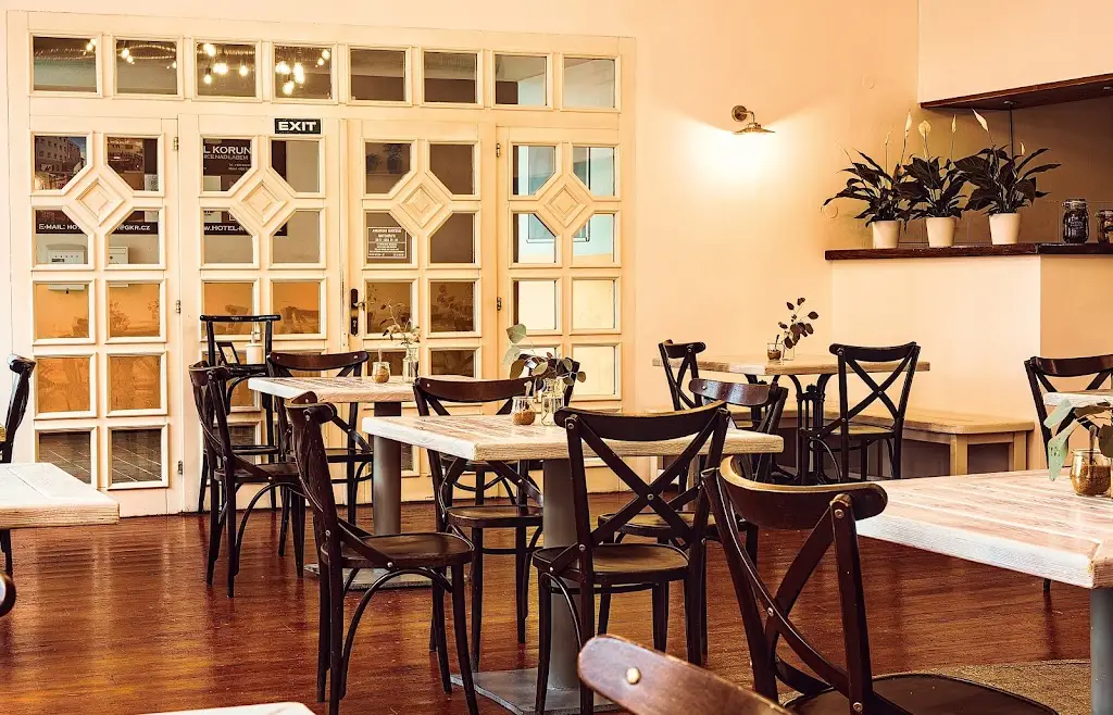 Bistro Koruna restaurant in Roudnice nad Labem