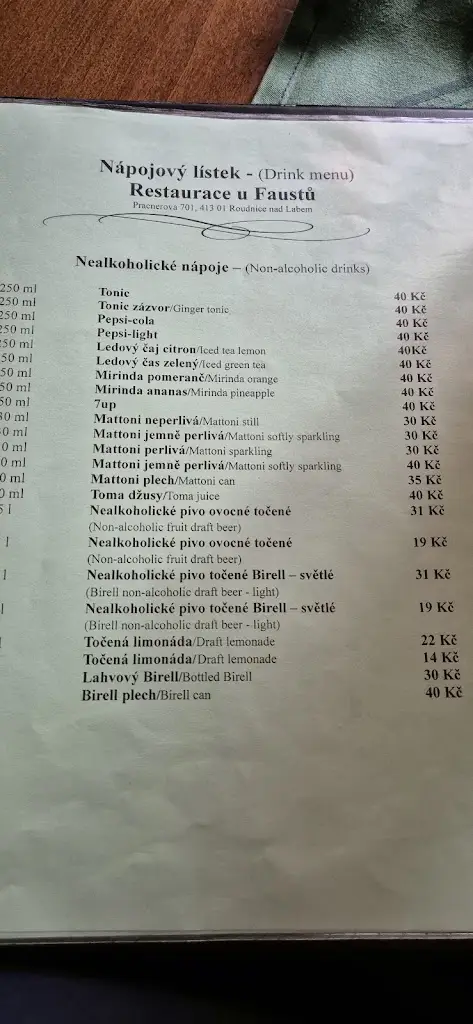 Menu_Restaurace U Faustů_Roudnice nad Labem_image_4