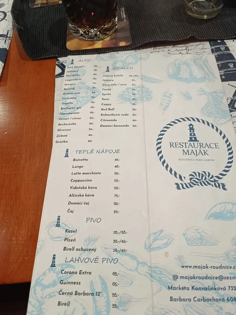 Menu_Restaurant Maják- Roudnice n / L_Roudnice nad Labem_image_2