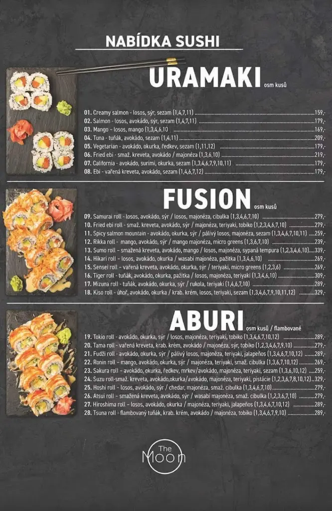 Menu_The Moon Strakonice_Strakonice_image_1