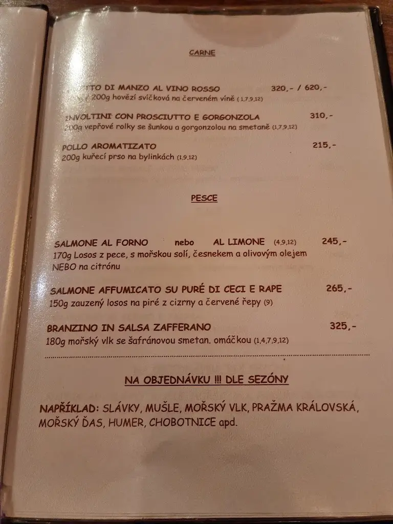 Menu_Pizzorante L'Apetito_Roudnice nad Labem_image_2