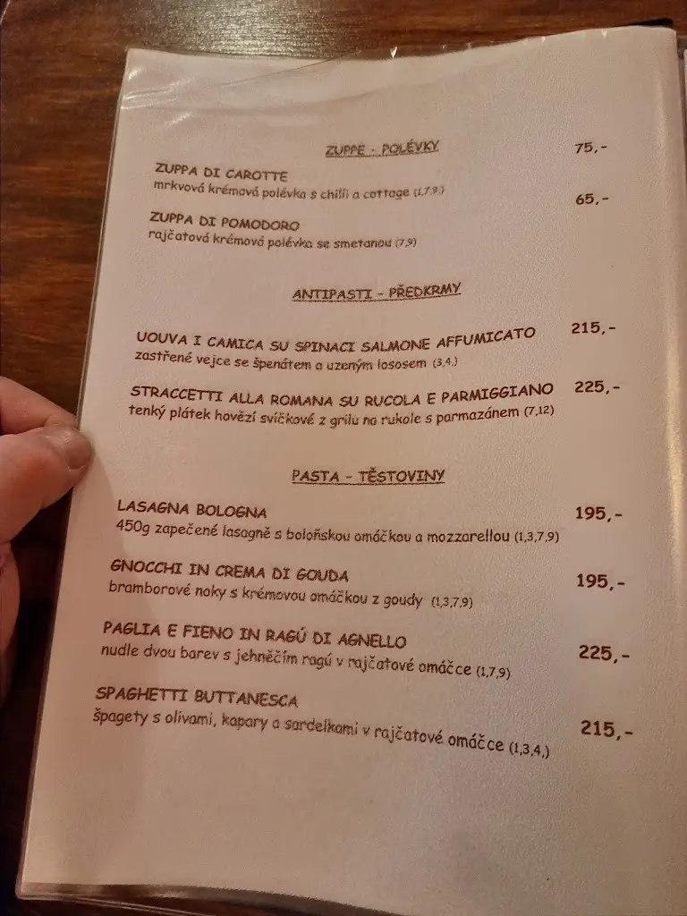 Menu_Pizzorante L'Apetito_Roudnice nad Labem_image_3