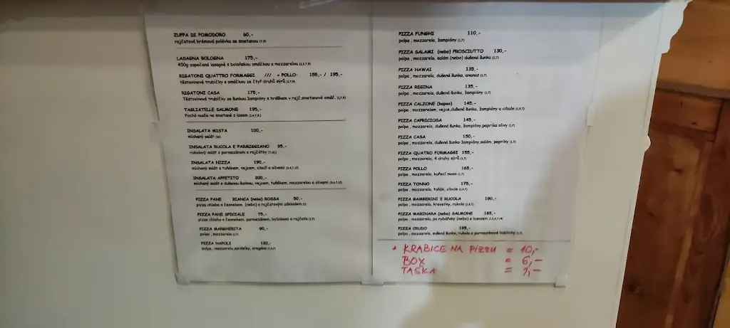 Menu_Pizzorante L'Apetito_Roudnice nad Labem_image_4