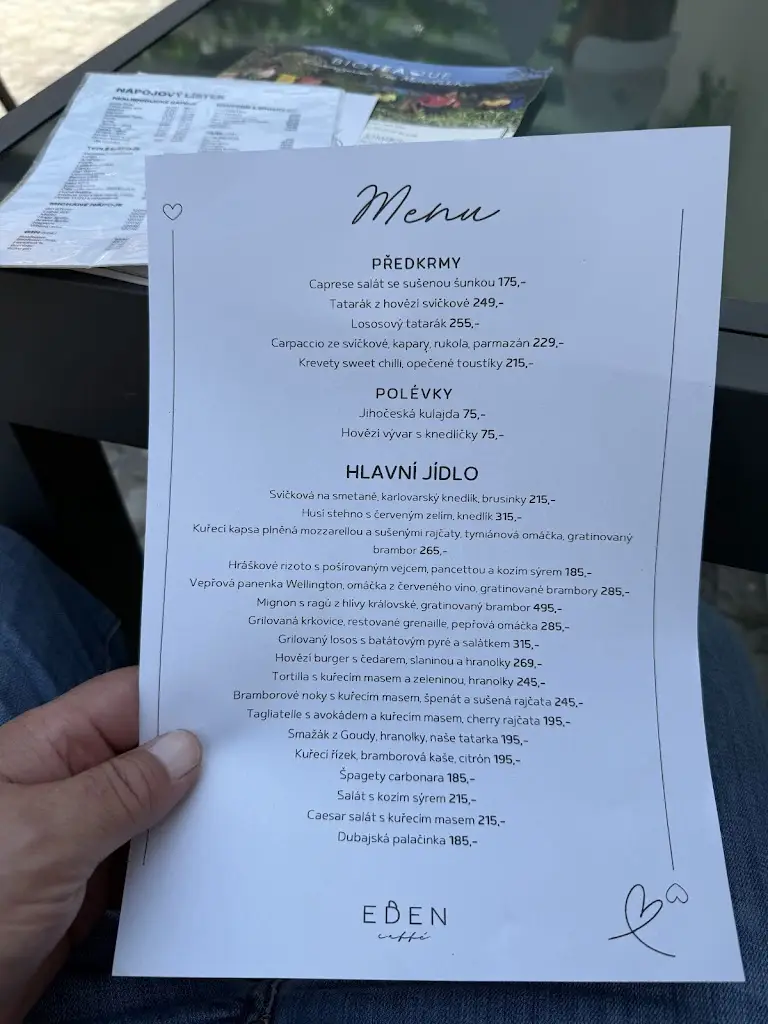 Menu_Kavárna a Restaurace Eden_Roudnice nad Labem_image_1