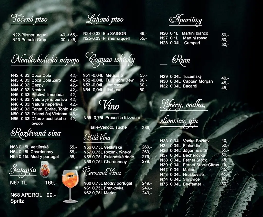 Menu_NO.1 - Teplice - Pravá Vietnamská Restaurace_Okres Teplice_immagine_1