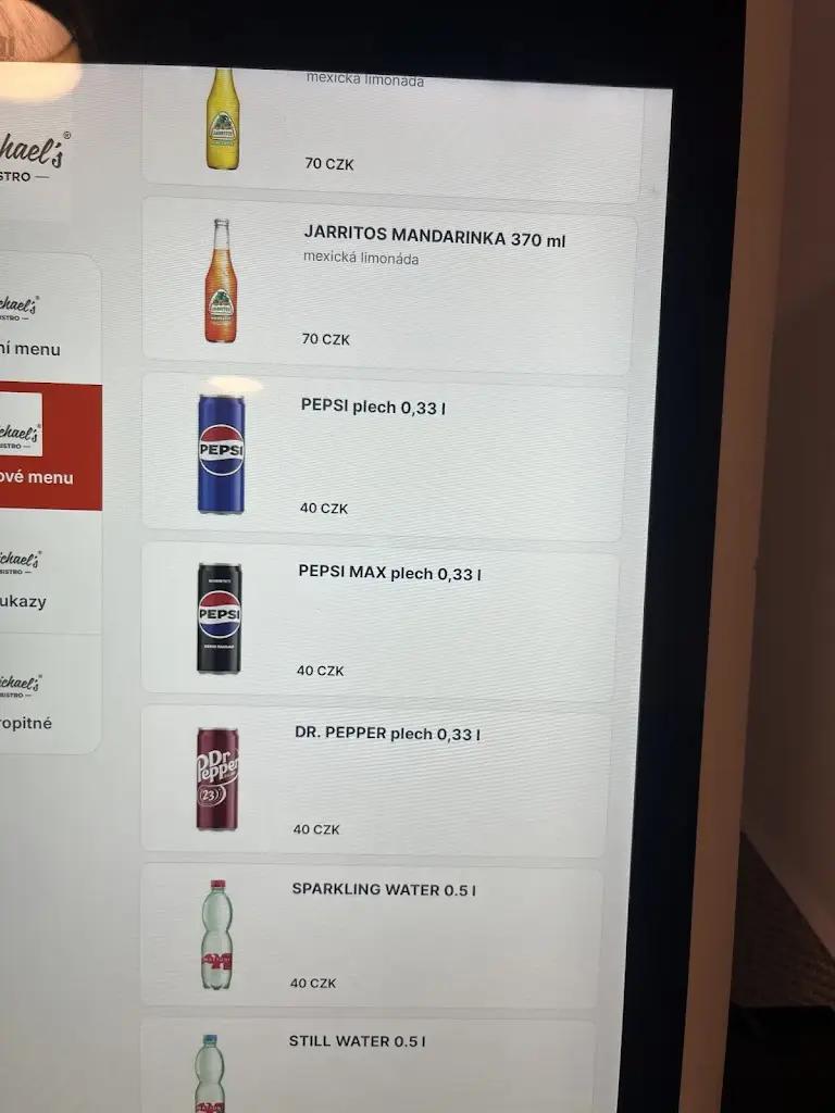 Menu_Michael’s bistro_Okres Teplice_image_3