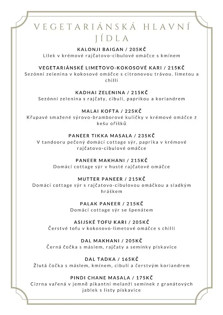 Menu_Namo Indian Restaurant_Okres Teplice_image_1