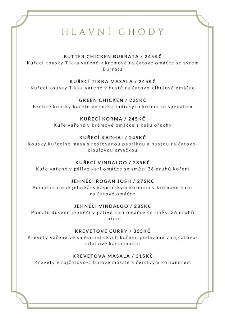 Menu_Namo Indian Restaurant_Okres Teplice_image_3