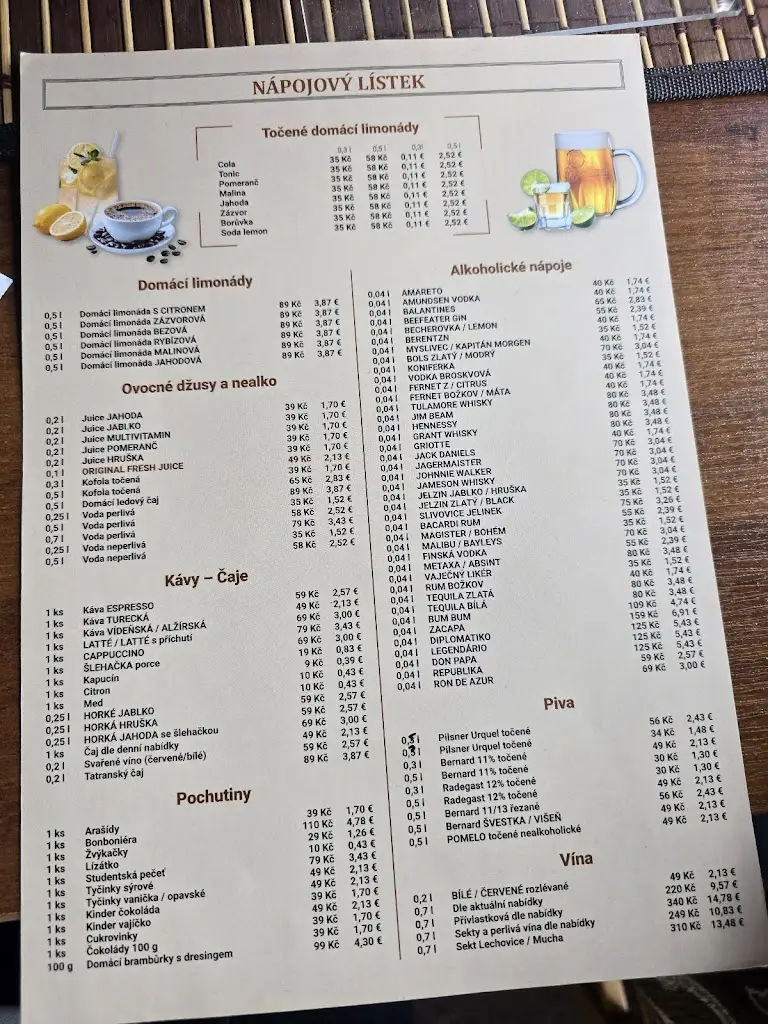 Menu_Restaurace Na Formance_Horní Lideč_image_1