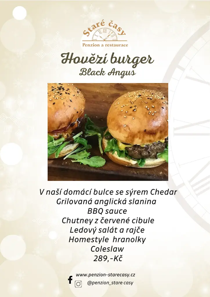 Menu_Penzion a restaurace Staré časy_Horní Bečva_image_1