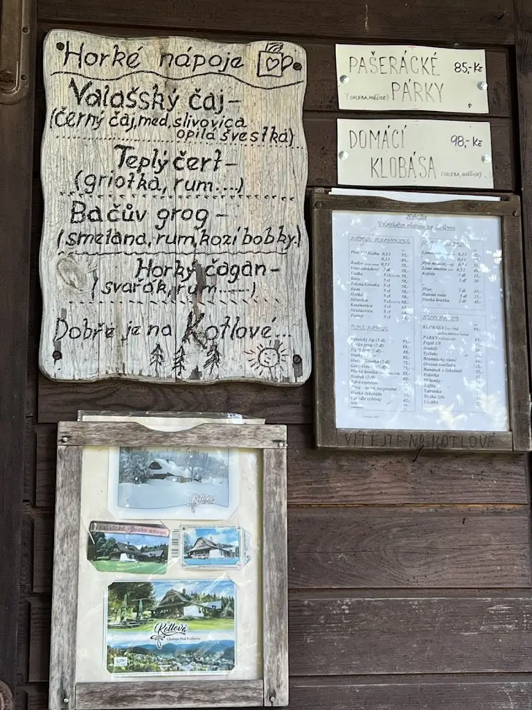 Menu_Valašské okénko_Horní Bečva_image_1